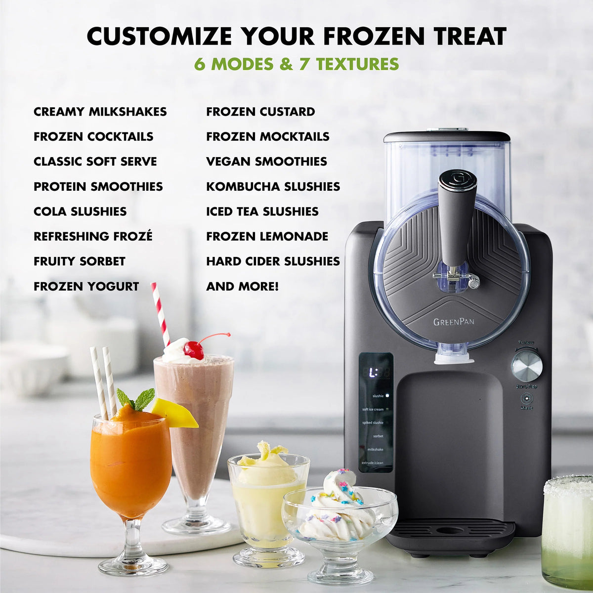 Frost Classic 15-in-1 Ice Cream & Frozen Drink Maker | Licorice