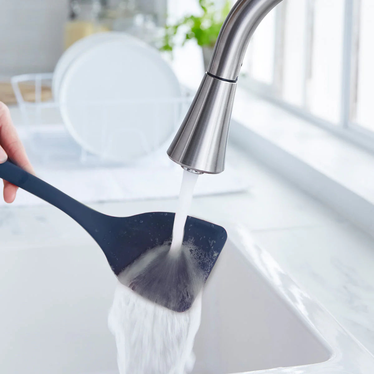 Platinum Silicone Solid Turner | Navy