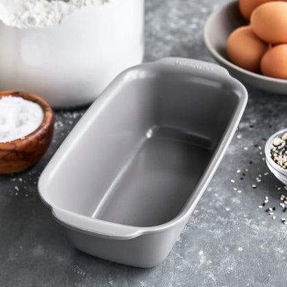 Premiere Ovenware Ceramic Nonstick 1 lb. Loaf Pan | Gray