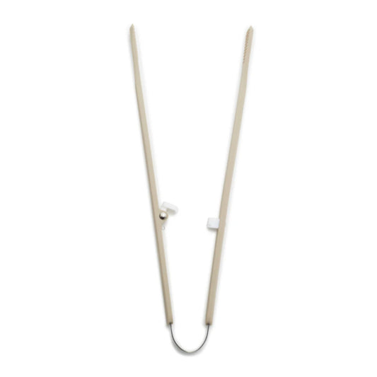 Platinum Silicone Tongs | Taupe