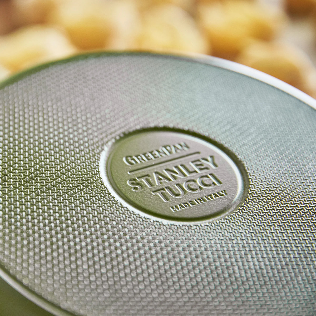 Stanley Tucci™ Ceramic Nonstick 8" and 10" Frypan Set | Tuscan Olive