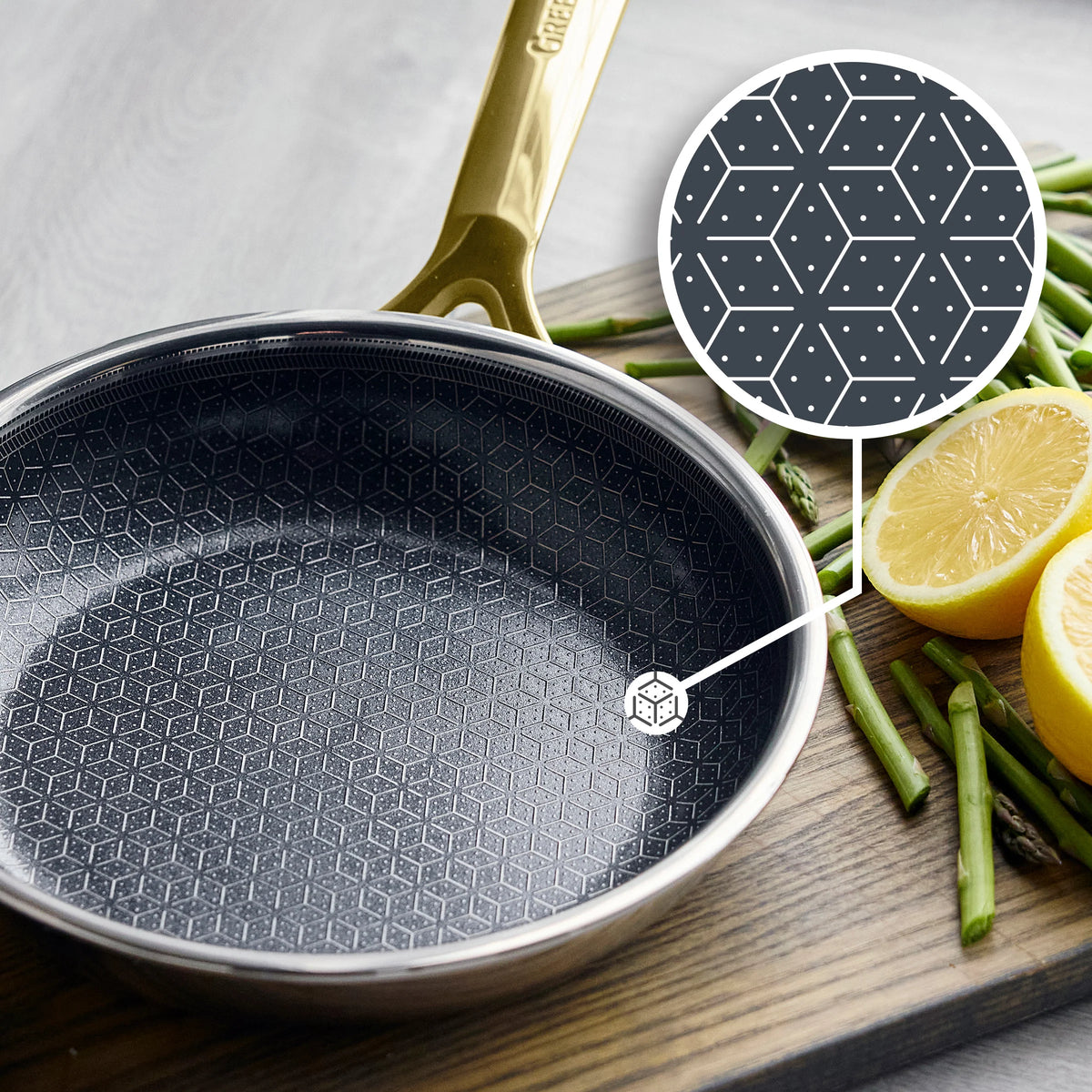 Spectra Gold Thermobond Hybrid Ceramic Nonstick 12-Piece Cookware Set