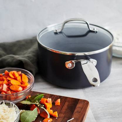 Valencia Pro Ceramic Nonstick 19-Piece Cookware Set | Gray