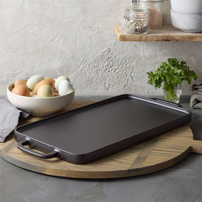 Bobby Flay by GreenPan 5-Piece Cast Iron Set with Bobby at Home Cookbook