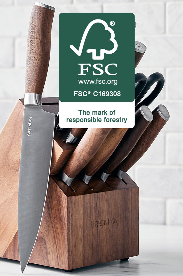 Premiere titanium cutlery with FSC certification