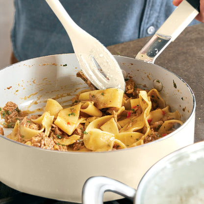 Bobby Flay by GreenPan Professional Ceramic Nonstick 10-Piece Cookware Set | Cream