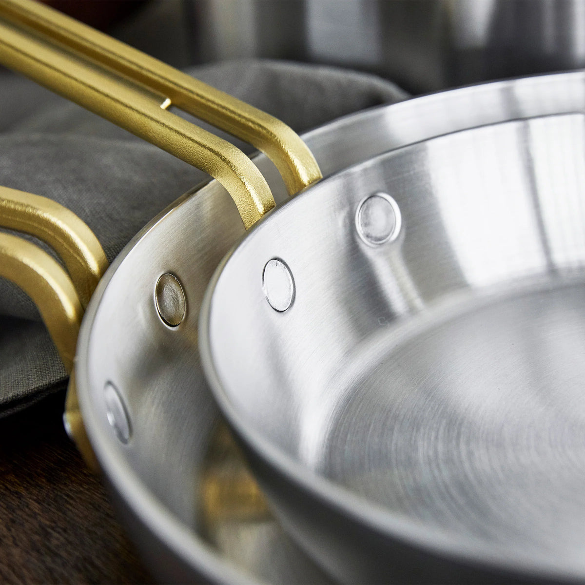 Stanley Tucci™ Uncoated Stainless Steel 11-Piece Cookware Set