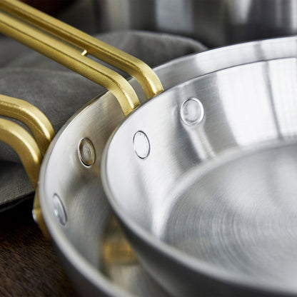 Stanley Tucci™ Uncoated Stainless Steel 11-Piece Cookware Set