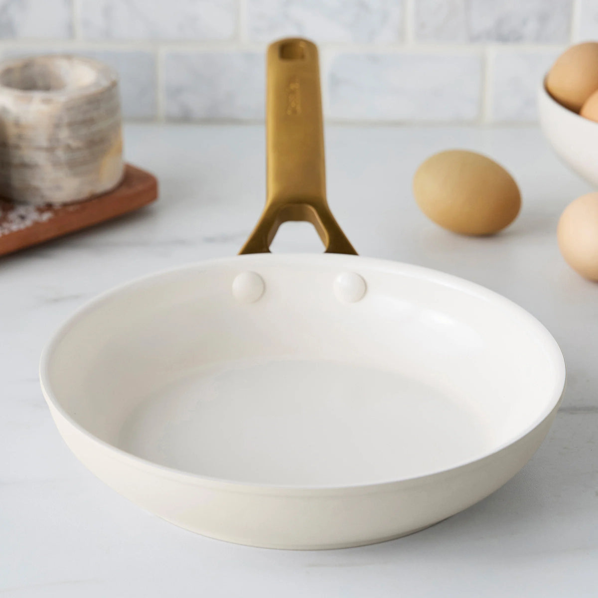Reserve Pro Ceramic Nonstick 8" Frypan | Cream
