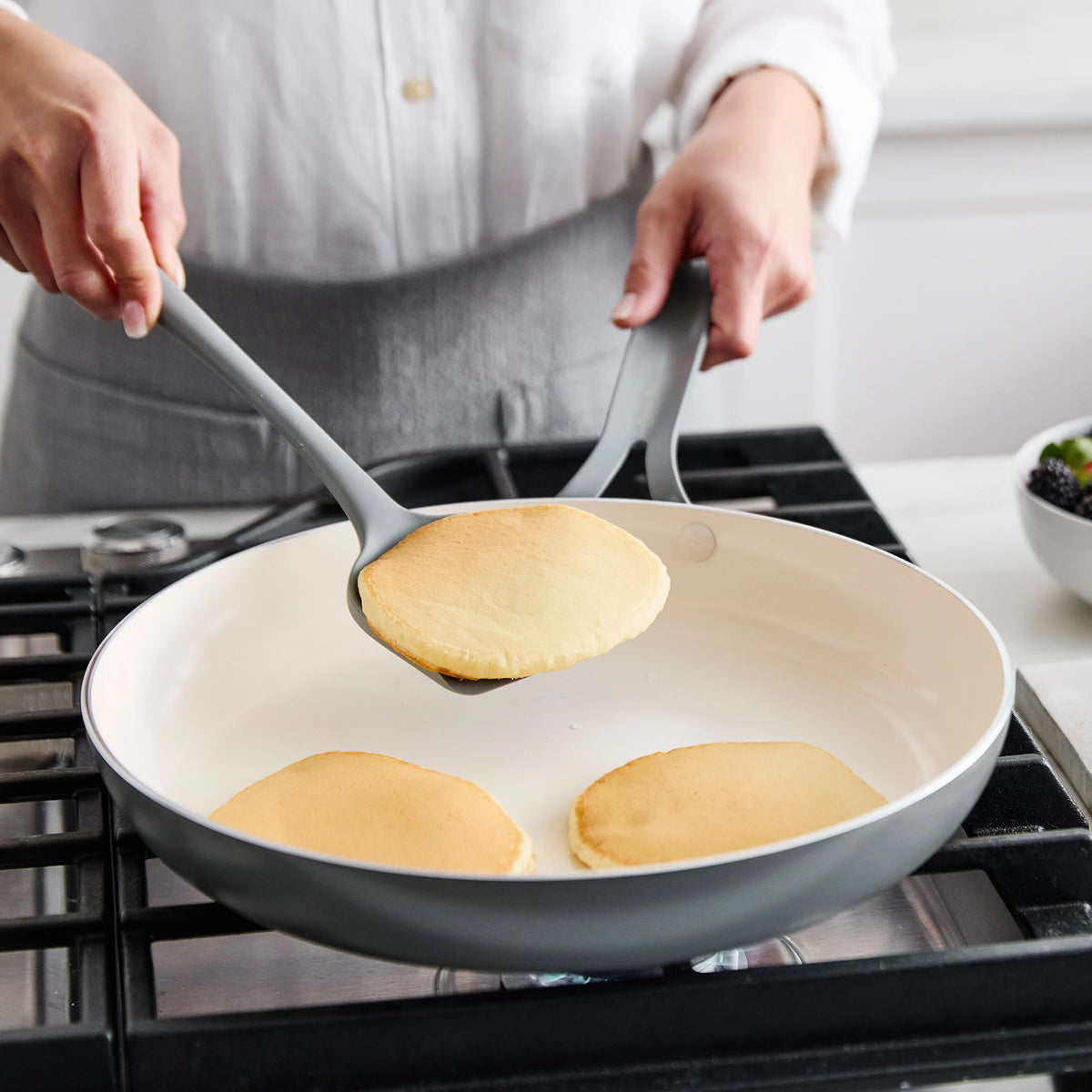 Nova Gallery Ceramic Nonstick 12" Frypan | Gray