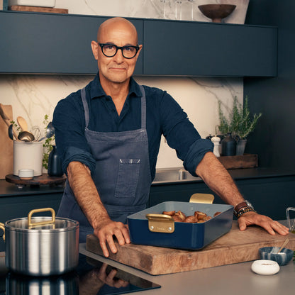 Stanley Tucci™ Ceramic Nonstick Lasagna Pan | Marino Blue