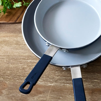 Bobby Flay by GreenPan Professional Ceramic Nonstick 10-Piece Cookware Set | Oxford Blue