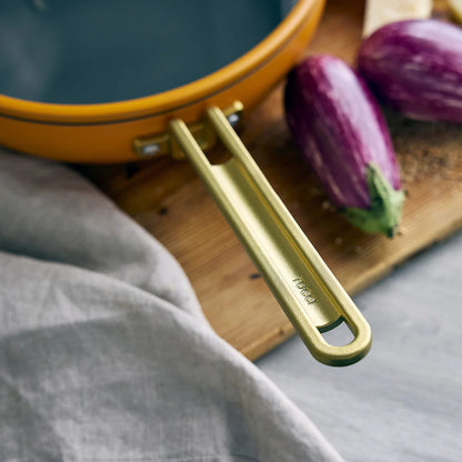 Stanley Tucci™ Ceramic Nonstick 4.5-Quart Stanley Pan Jr. | Roma Gold