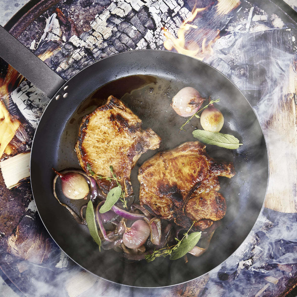 Bobby Flay by GreenPan 8" Carbon Steel Frypan