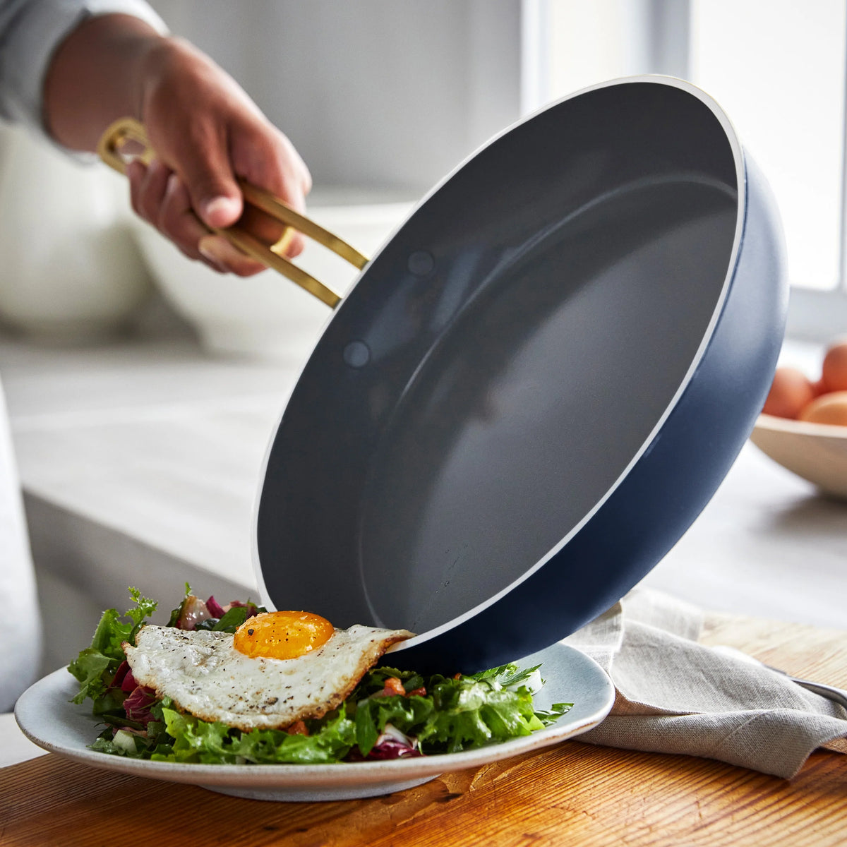 Stanley Tucci™ Ceramic Nonstick 11-Piece Cookware Set | Marino Blue