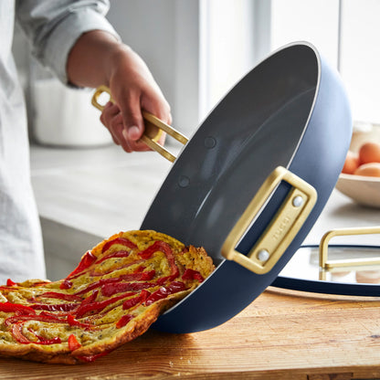 Stanley Tucci™ Ceramic Nonstick 4-Piece Frypan Set | Marino Blue