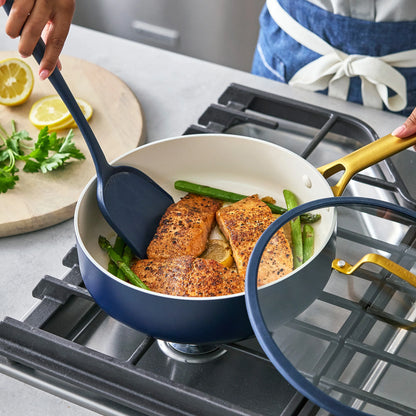 Reserve Pro Ceramic Nonstick 10-Piece Cookware Set | Twilight