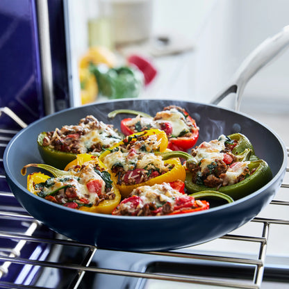 Valencia Pro Ceramic Nonstick 11-Piece Cookware Set | Twilight