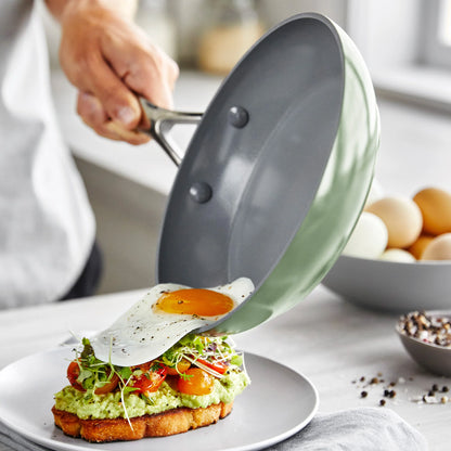 Valencia Pro Ceramic Nonstick 19-Piece Cookware Set | Sage