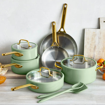 Reserve Pro 20-Piece Cookware & Bakeware Set | Sage
