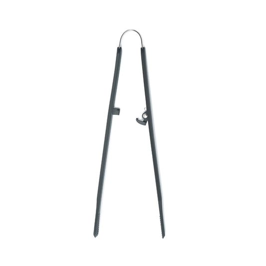 Platinum Silicone Tongs | Gray