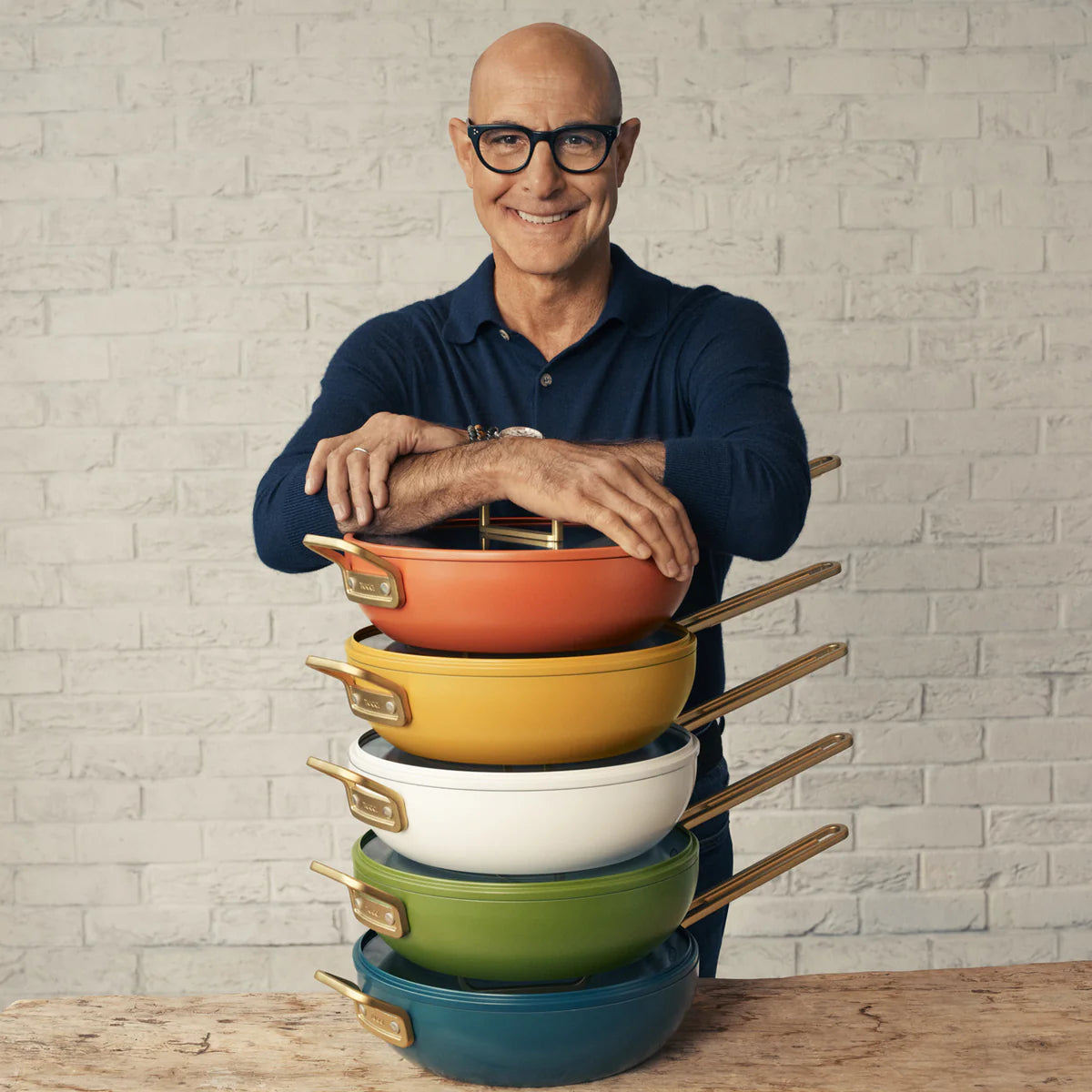 Stanley Tucci™ Ceramic Nonstick 4.5-Quart Stanley Pan Jr. | Amalfi Sunset