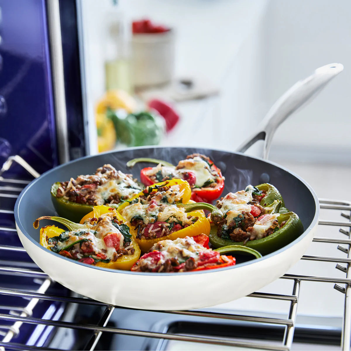 Valencia Pro Frypan Starter Set | Cream