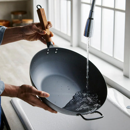 Kyoto Carbon Steel 14" Wok