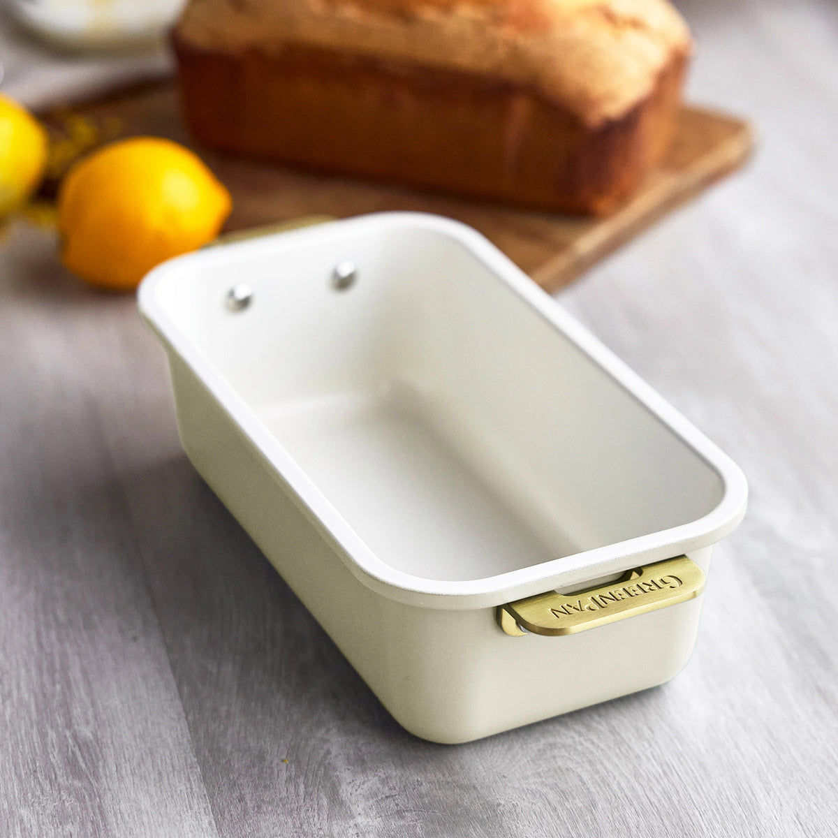 Reserve Bakeware 8" x 4" Loaf Pan | Cream