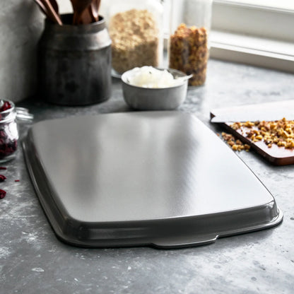 Premiere Ovenware Ceramic Nonstick 18" x 13" Half Sheet Pan | Gray