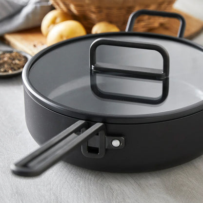 Stanley Tucci™ Ceramic Nonstick 11-Piece Cookware Set | Milano Black