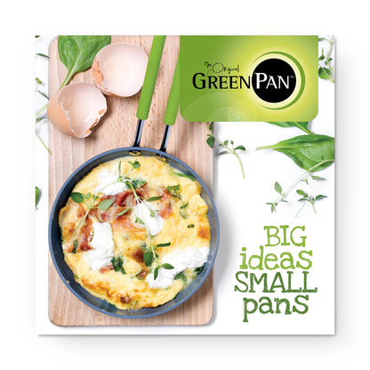 Mini Ceramic Nonstick 5" Round Frypan | Green