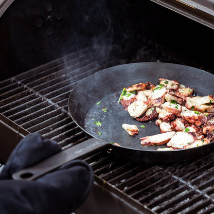 Merten & Storck Carbon Steel 8", 10" and 12" Frypan Set