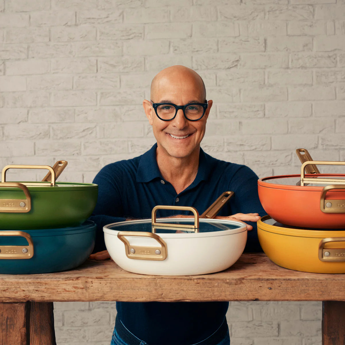 Stanley Tucci™ Ceramic Nonstick 4.5-Quart Stanley Pan Jr. | Amalfi Sunset