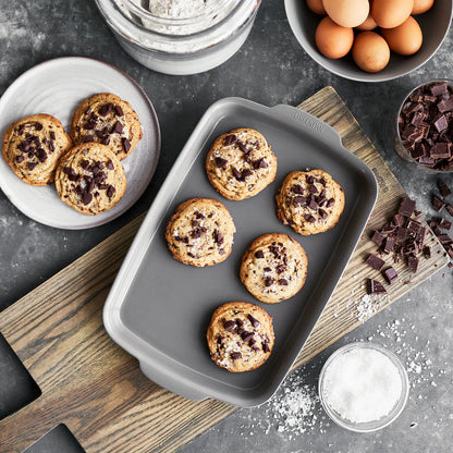 Premiere Ovenware Ceramic Nonstick 4-Piece Set | Gray