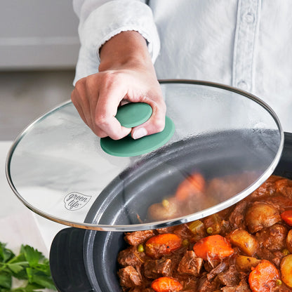 GreenLife Healthy 8-Quart Slow Cooker | Turquoise