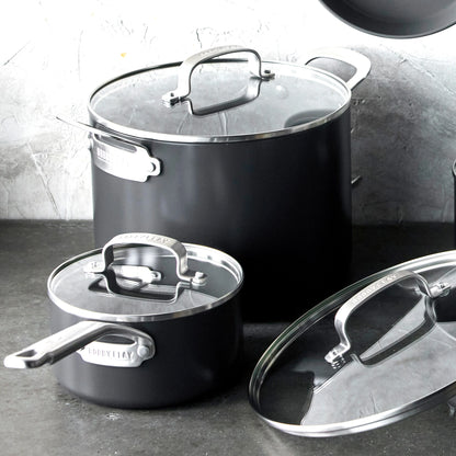 Bobby Flay by GreenPan Chef Series Hard Anodized 10-Piece Cookware Set