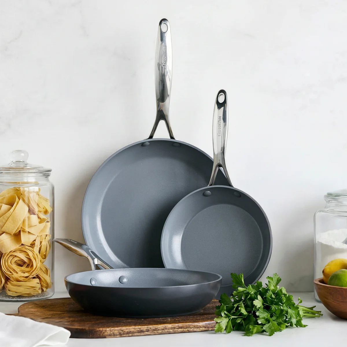 Valencia Pro Frypan Starter Set | Gray