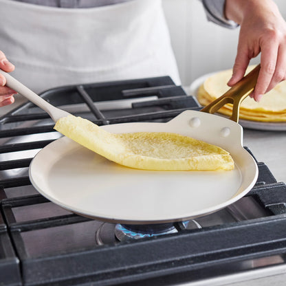 Reserve Pro Ceramic Nonstick 10" Crepe Pan | Oyster