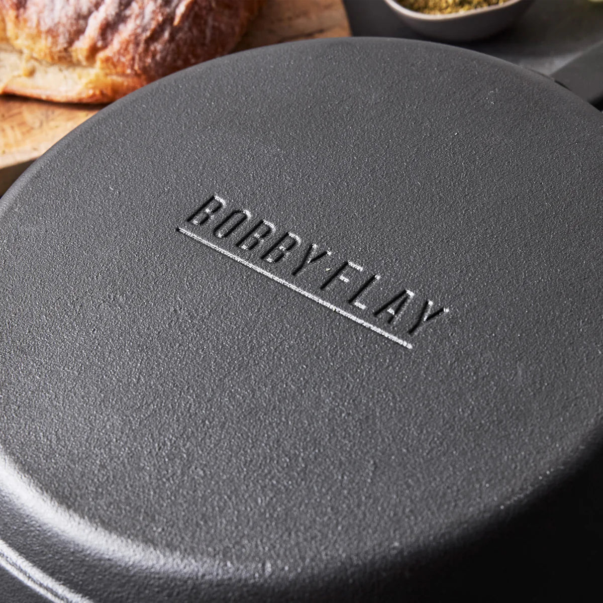 Bobby Flay by GreenPan 8", 10" and 12" Cast Iron Frypan Set