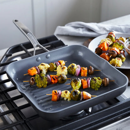 Paris Pro Ceramic Nonstick 11" Square Grill Pan