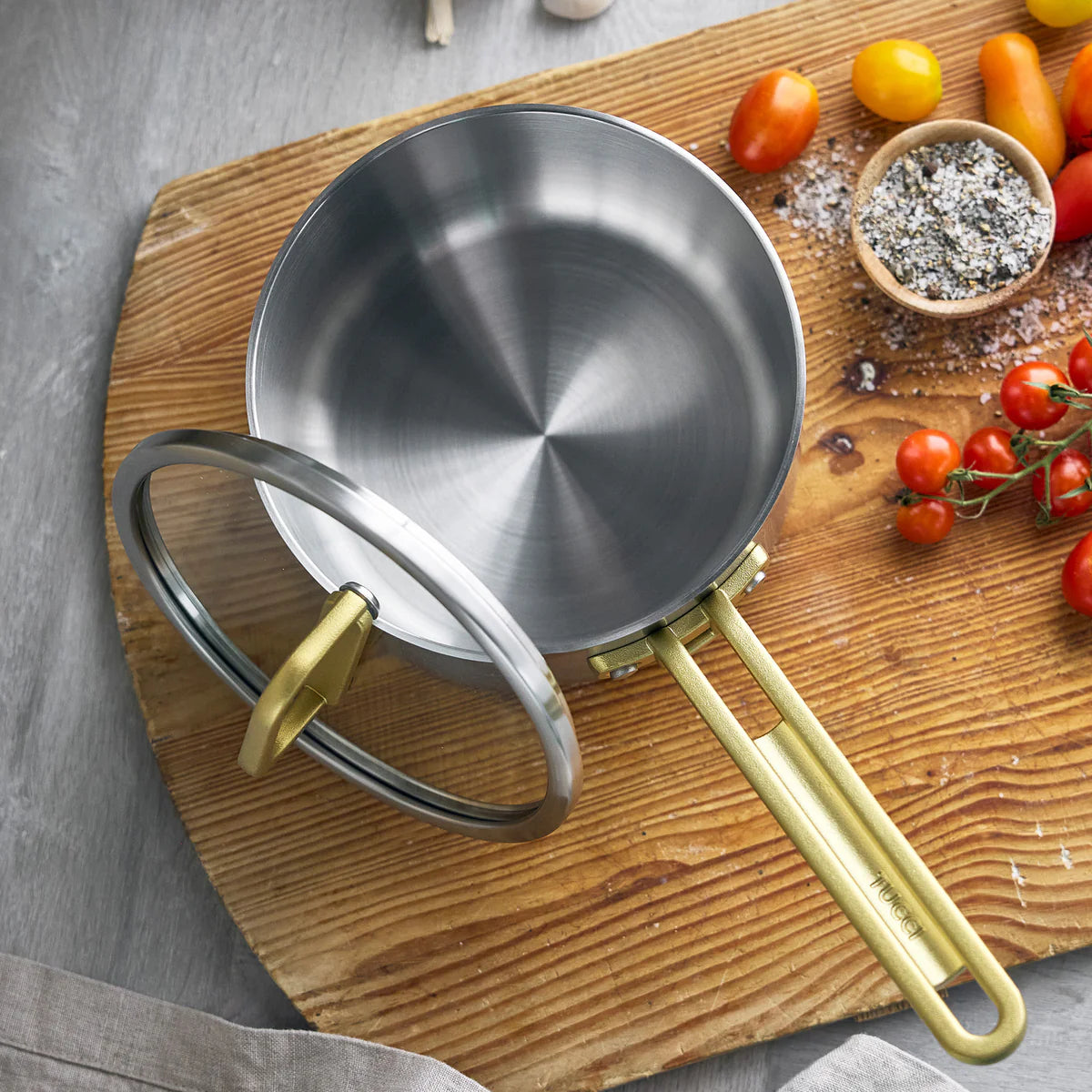 Stanley Tucci™ Uncoated Stainless Steel 2-Quart Saucepan with Lid