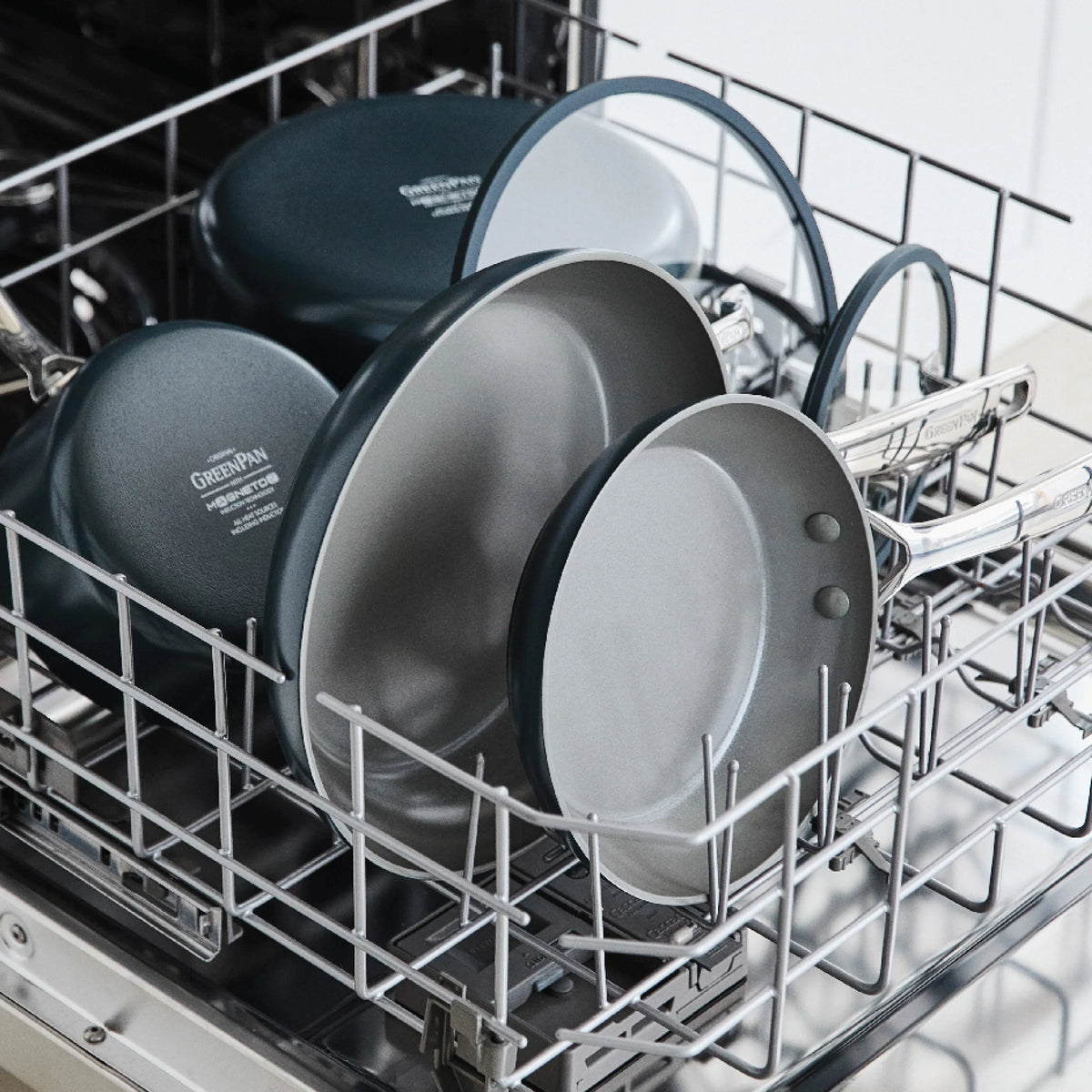 Eras Ceramic Nonstick 11-Piece Cookware Set | Slate