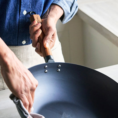 Kyoto Carbon Steel 12" Wok