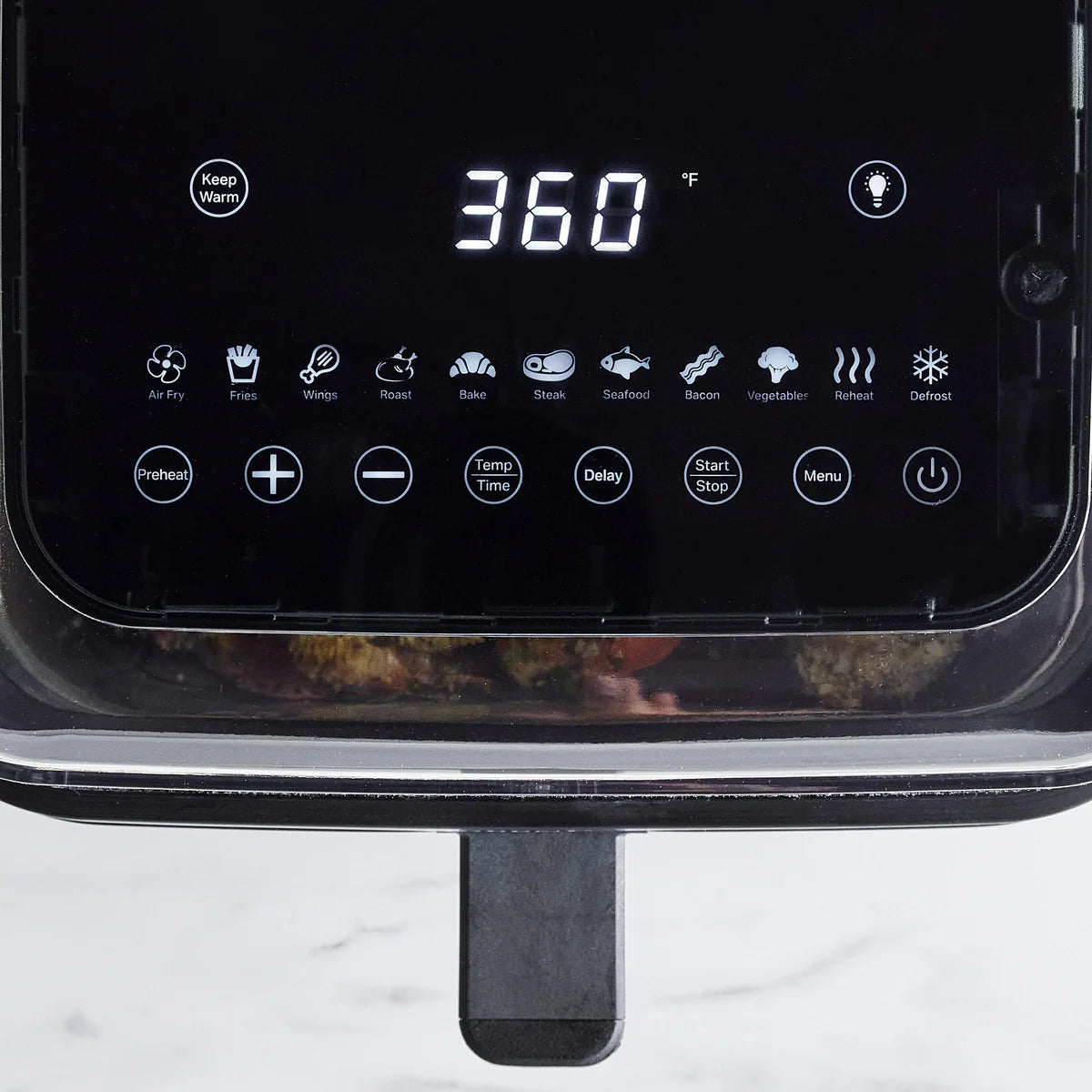 Bistro 7-Quart 360° Clear View Air Fryer