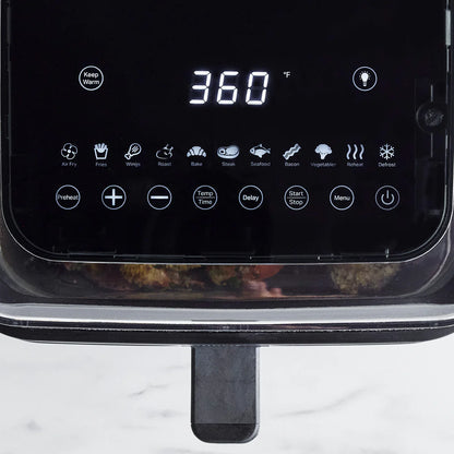 Bistro 7-Quart 360° Clear View Air Fryer