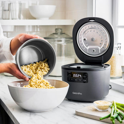 Advanced 8-Cup Rice Cooker | Graphite