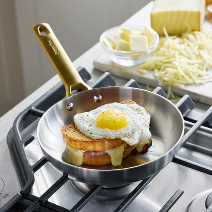 Reserve Stainless Steel 8", 10" and 12" Frypan Set