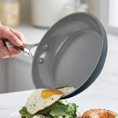 Eras Ceramic Nonstick 11-Piece Cookware Set | Slate
