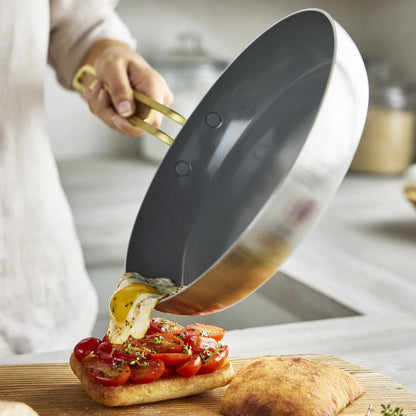 Stanley Tucci™ Mixed Material Stainless Steel 11-Piece Cookware Set